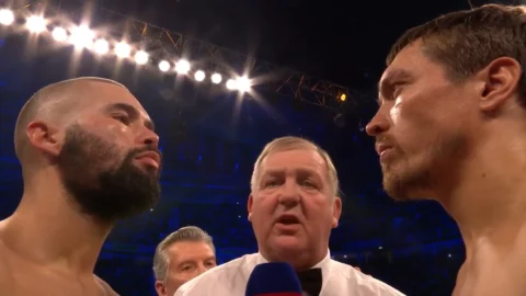 Oleksandr Usyk vs Tony Bellew. Fight for the title WBA, WBC, IBF, WBO, The Ring and TBRB undisputed cruiserweight championship