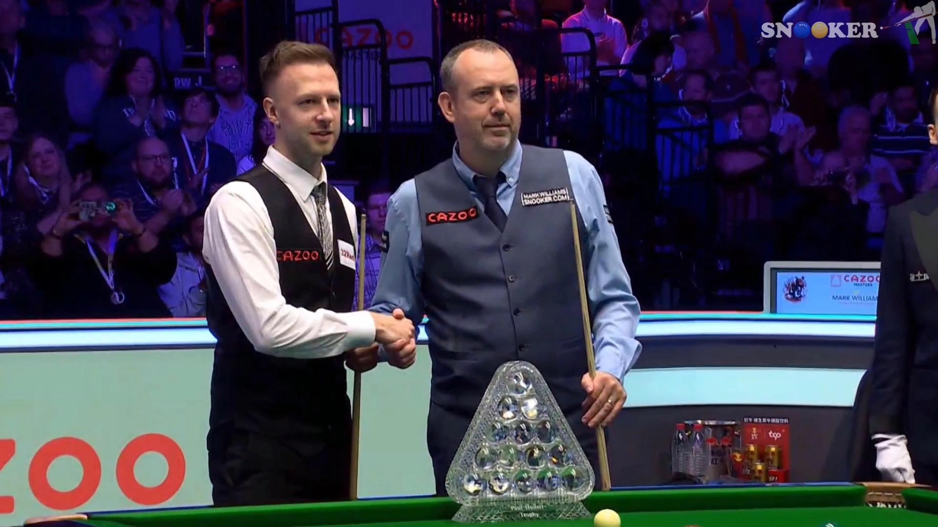 Judd Trump vs Mark Williams. Masters 2023. Final.