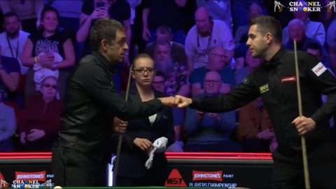 Players Championship 2024. Quarter-Finals. Ronnie O'Sullivan vs Mark Selby. Snooker.