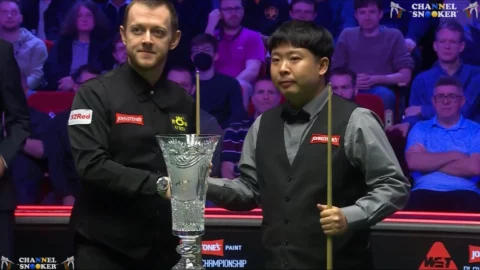 Snooker. Players Championship 2024. Final. Mark Allen vs Zhang Anda. Full match.