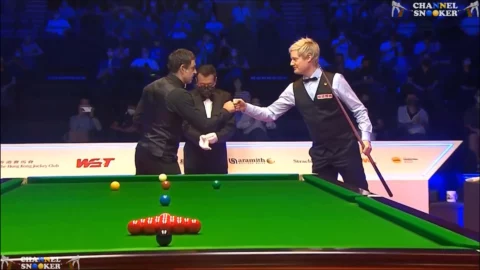 Snooker. Hong Kong Masters 2022. Semi-Final. Ronnie O'Sullivan v Neil Robertson. Full match