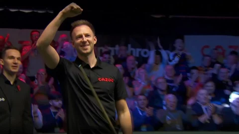 Snooker. Maximum 147 Judd Trump. Champion of Champions 2022. Final.