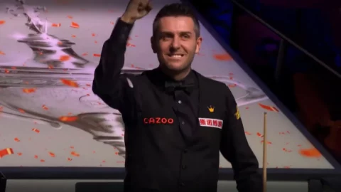 Snooker. Maximum 147. MarkSelby. World Championship 2023. Final.