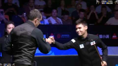 Snooker. Xi'an GrandPrix 2024. Day2. Ronnie O'Sullivan vs Bulcsú Révész.