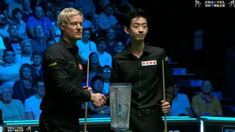 Snooker. English Open 2024. Final. Neil Robertson vs Wu Yize.